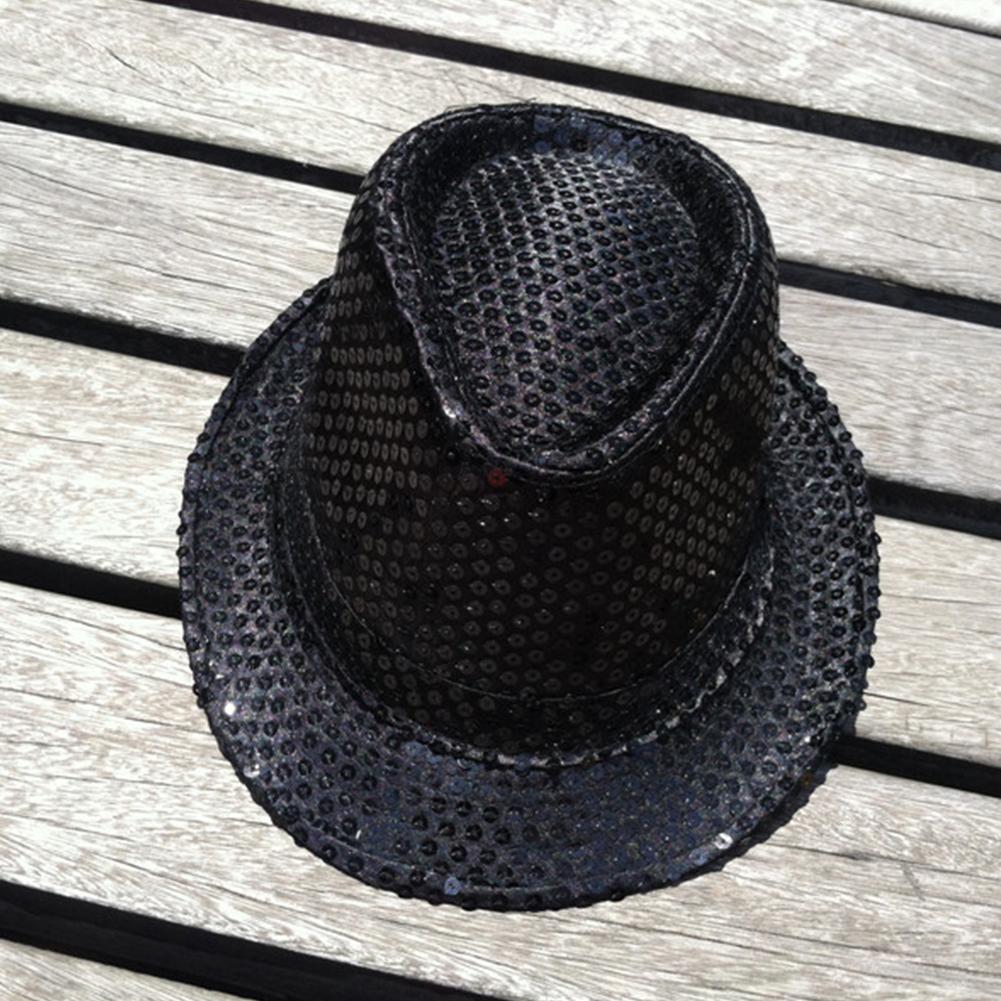 Children Jazz Top Hat Bright Color Sequined Show Hat