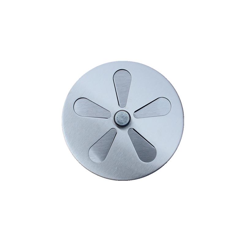 Stainless Steel Adjustable Air Inlet Door Cover with Knob for Heating Coal Stoves