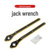 Effort-Saving Ratchet Car Jack Wrench Scissor Tire Removal Tool