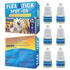 Fleas and Ticks for Cats Over 9 , Topical Flea , Fast-Acting & Long-Lasting Fleas Control for Cats, 6-Dose Supply2.5ml