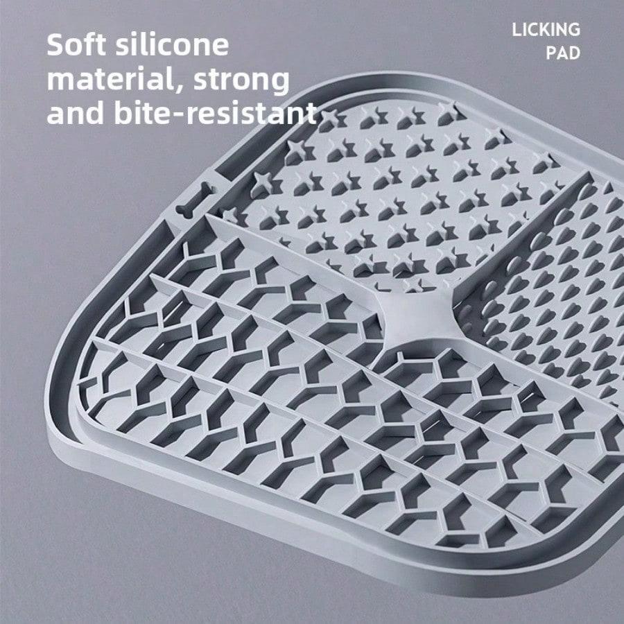 Pet Licking Food Pad Slow Food Bowl Pet Silicone Licking Pad Dog Feeding Mat