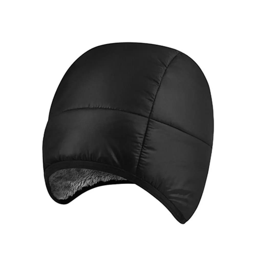 Winter sports thermal padded hat fleece-lined beanie head protection cold weather exercise