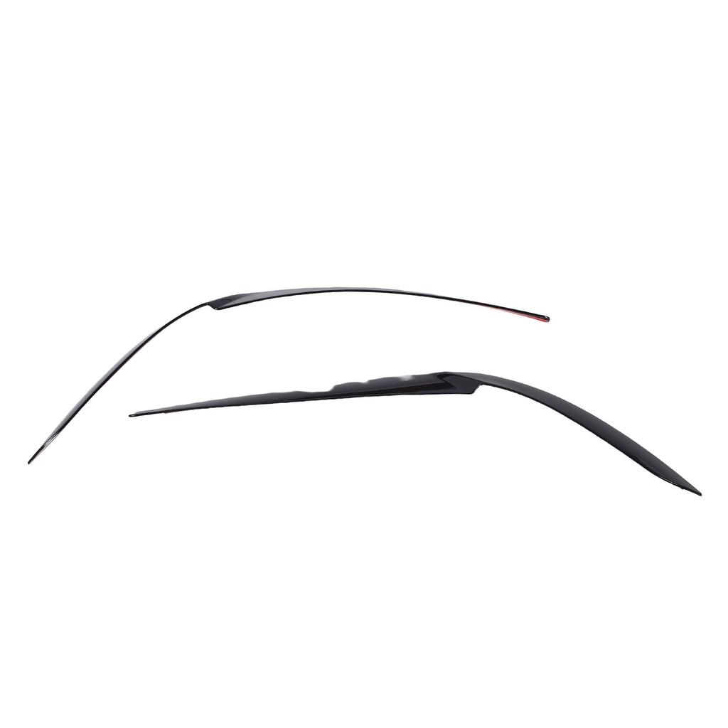Pair of Front Headlight Eyebrow Left Right Headlamp Eyelid Cover Trim Replacement for X5 G05 X6 G06 LCI