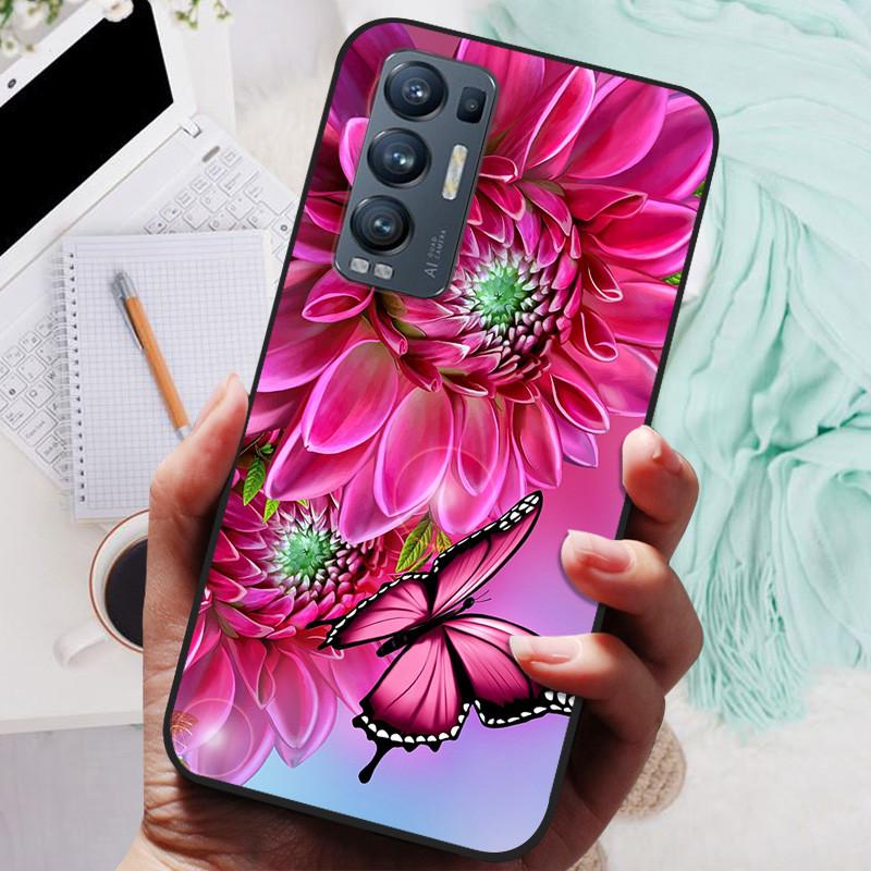 For OPPO Find X3 Neo Case Black Cover Lion Wolf Silicone Soft Back Cases For OPPO Find X3 Lite Phone Case Reno 5 Pro Plus 5G