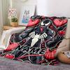 Custom Name "Venom Love Heart Theme" blanket for Couch & Bed, Plush Cozy Fuzzy Blanket Super Soft & Warm Blankets for Fall and Winter. 09084