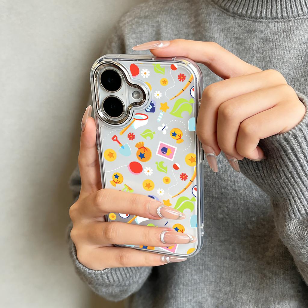 New Animals Crossings Phone Case For iPhone 17 16e 16 15 14 13 12 11 Mini Pro Max X XR XSMAX 8 7 Air Plus Transparent Soft Cover