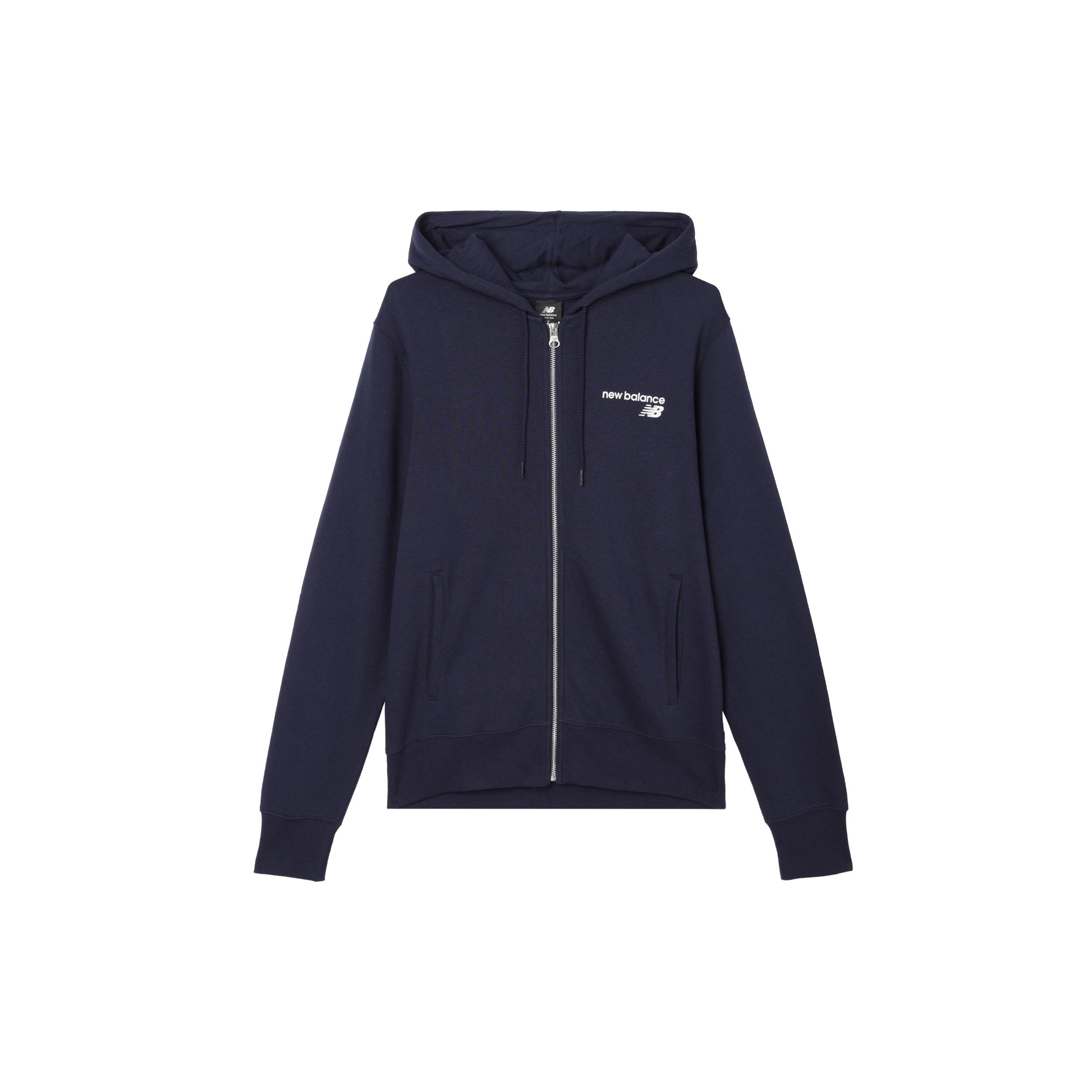 New Balance Logo Sports Zipper Navy Blue Men s MJ03907-PGM L