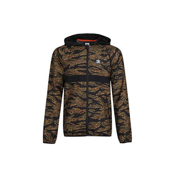 adidas originals Cmo Bb Pckable Camouflage Splicing Hooded Jacket Camouflage Men s DH3886 XL