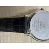 Used CREDOR Watch Ladies Silver Black Working Item