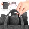 Premium Wine Bag Storage Red Wine Bottle Organizer Portable Reusable Decorative Carrying Bag for Holiday Gift Party Use