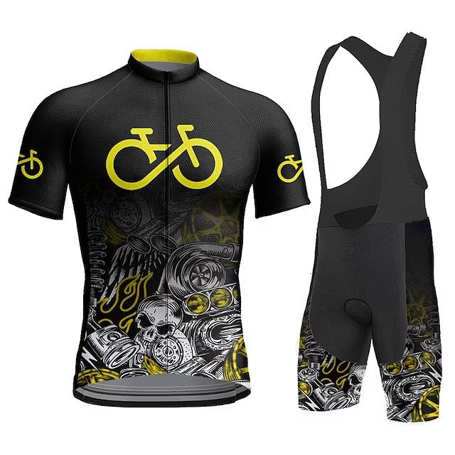 Men's and Women's Short-sleeved Cycling Suits, Road Bikes, Bicycles, Mountain Summer Quick-drying 2026 Summer Breathable Cycling Suits