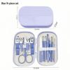 2025 Nail Care Set: 14-Piece Manicure Kit with Nail Clippers, Scissors, and Blackhead Needle