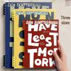 American Retro A5 Loose-Leaf Binder: Comfortable, Detachable Notebook for Simple DIY and Student Use