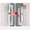 Cabinet Drill Locator Jig Drawer Handle Hole Sleeve Hardware Template Tool Woodworking Tools