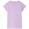 T-shirt pour enfants lilas 92/104/116/128/140