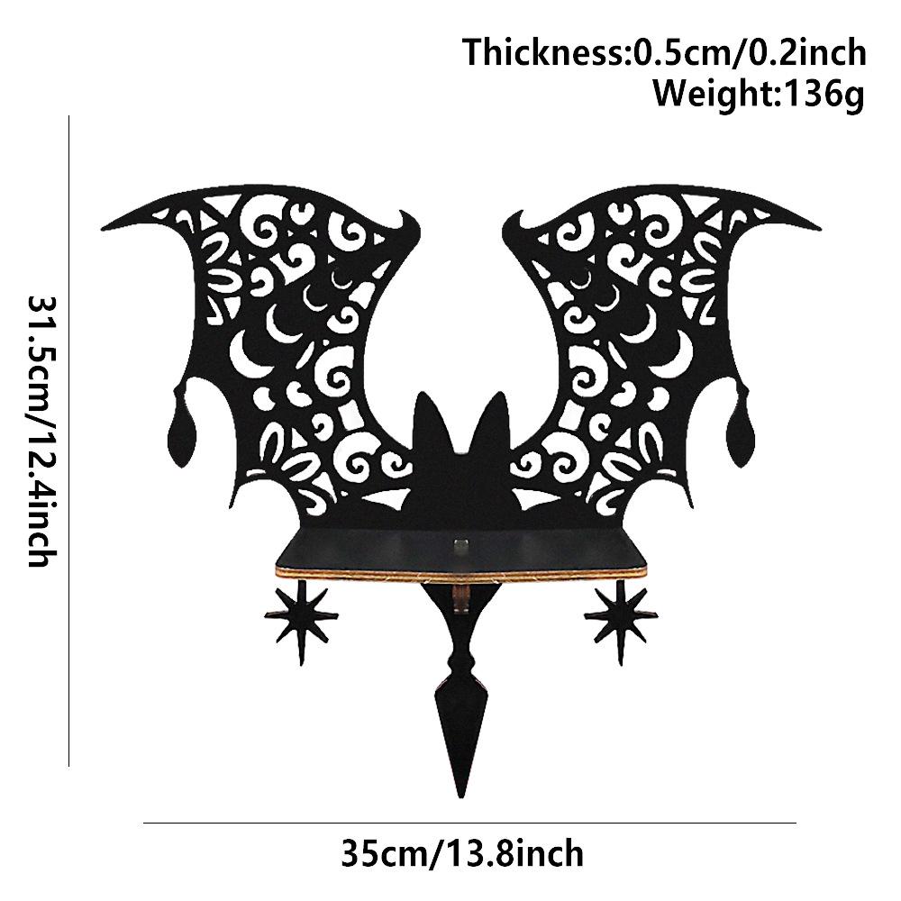 In-Stock American-Style Wooden Wall Shelf: Living Room & Bedroom Decorative Storage Bracket