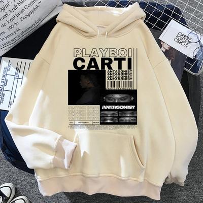 Rapper Playboi Carti  Album Women Hip Hop Rap Sweatshirt Women Casual Loose Hoodies Streetwear