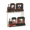 Mit Wasser gefüllter Weihnachtszug Anhänger Musikalisch Leuchtend Weihnachts-Lokomotive Dekoration Für Kinderzimmer