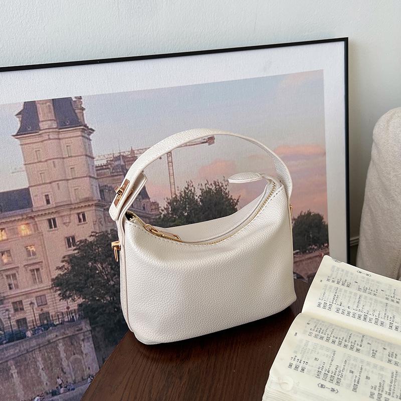 

Нишевая весенняя коллекция 2025 года. Сумка кроссбоди и ручная сумка из мягкой кожи для женщин белый