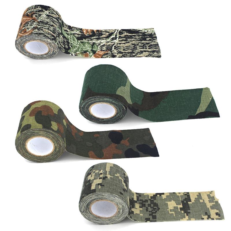 5M Outdoor Air Duct Camouflage Tape Hunting Waterproof Tape Camouflage Tape