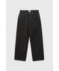 YOUTH Wide Denim Pants - Washed Black