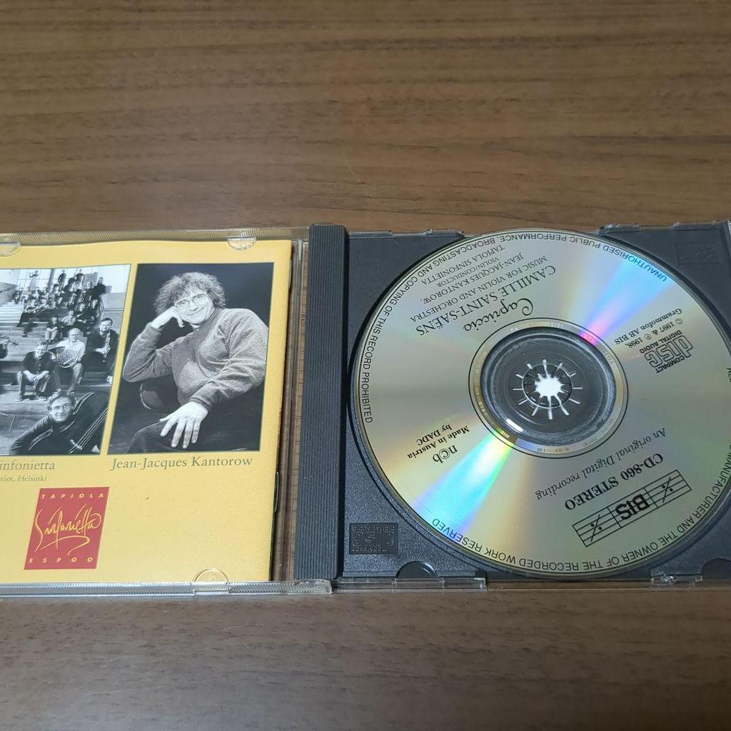 [USED] "Romance" Saint-Saëns: Violin & Orchestra Works