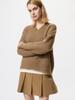 Uniqlo Fluffy V Neck Sweater