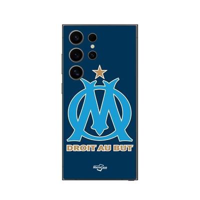 Case - Maniacase - Samsung Galaxy S24 Ultra - OM Olympique De Marseille Logo - Flexible - Blue