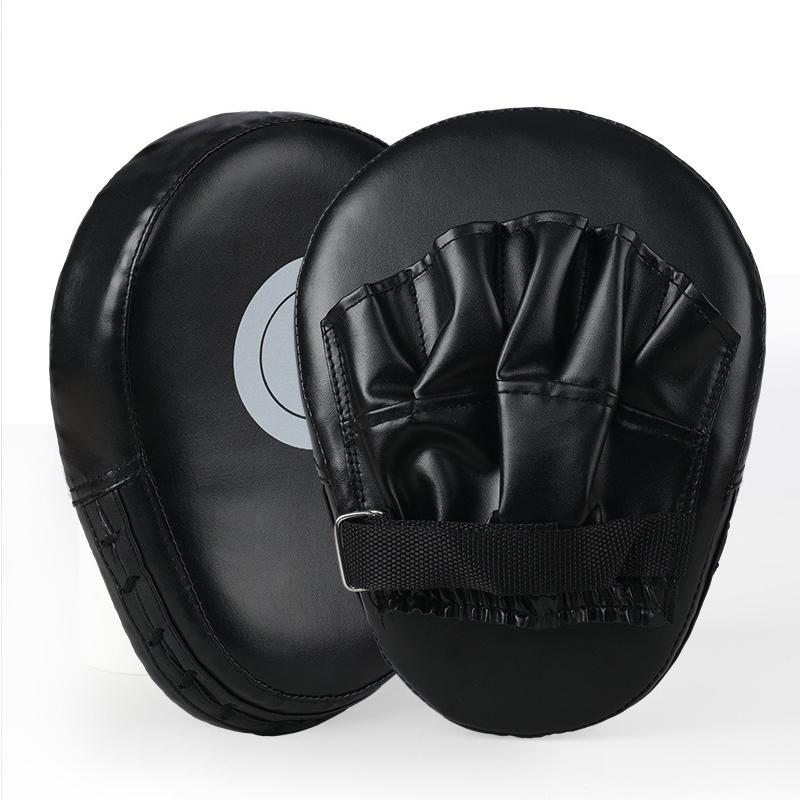 

1pcs Punching Mitts Kick Pad Boxer Target Boxing Gloves Pads Mitt Fighting Hand Target Sanda Muay Thai Training Equipment чёрный