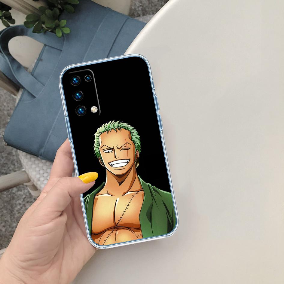 One Piece Zoro Soft Shell Transparent Phone Case for Motorola Moto Edge 20 30 40 50 S30 Fusion Ultra Pro Neo Lite + G200 G23