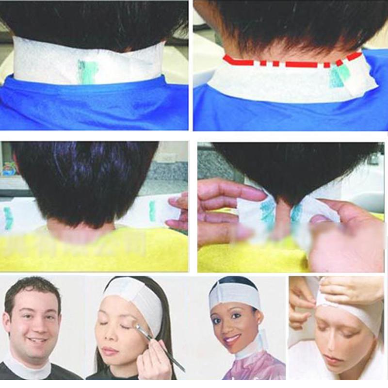Professional  Stretchy  Neck Paper Roll for Barber Waterproof Salon Hairdressing