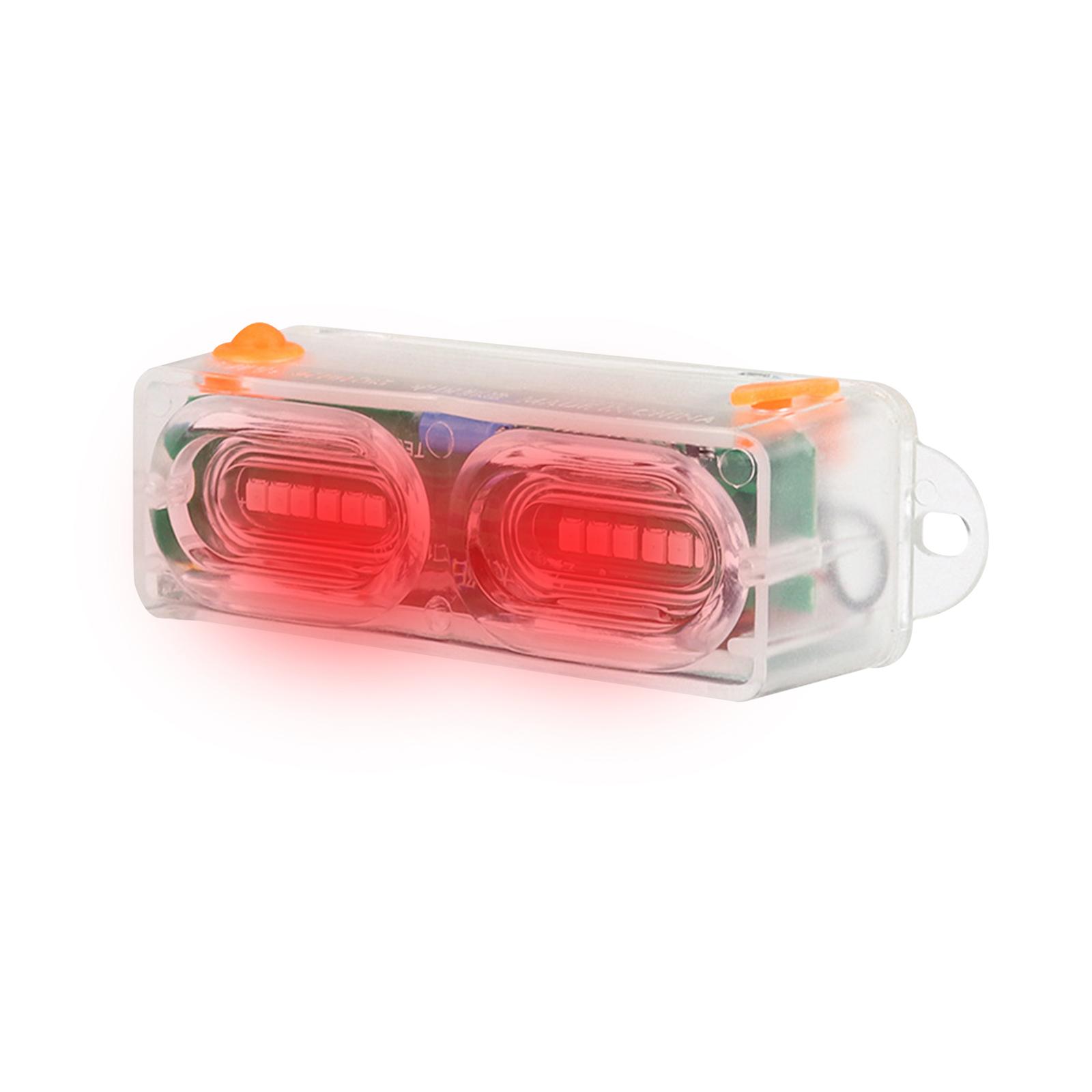 Generic Strobe Light High Performance Car Emergency Strobe Warning Light Night Red