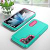 Pc Silicone 2 In 1 Cell Phone Armor Case For Samsung Galaxy S23 Ultra 5g S23 Plus S 23 Stand Holder Protective Cover