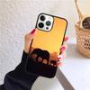 African Print Silicone Phone Case for iPhone 17 Air 16 PRO MAX 15 14 PLUS 12 11 13 Back Cover Fundas Shell Coque