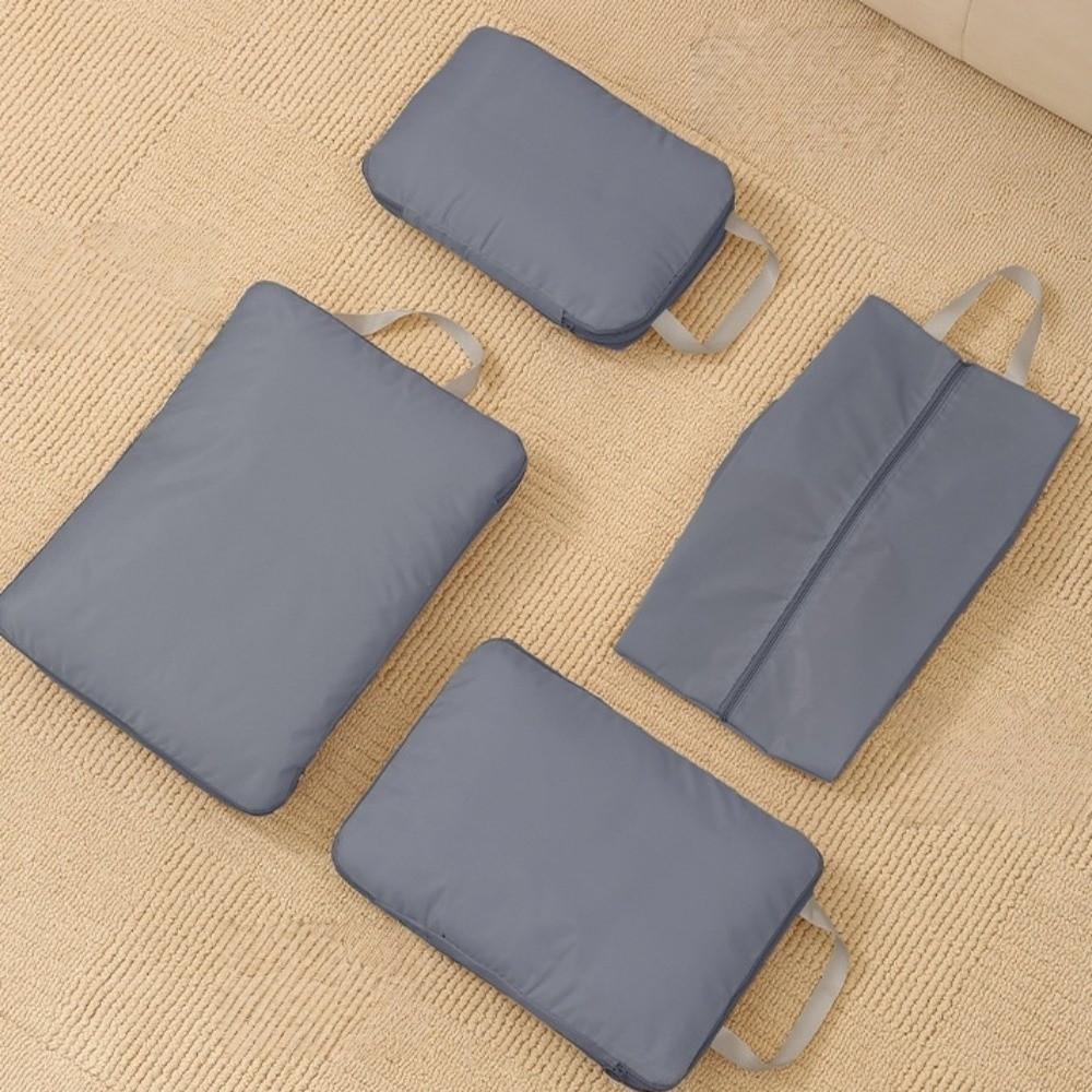 4pcs/set Lightweight Travel Storage Bag Multifunctional Packing Cubes Bag Travel Accessories