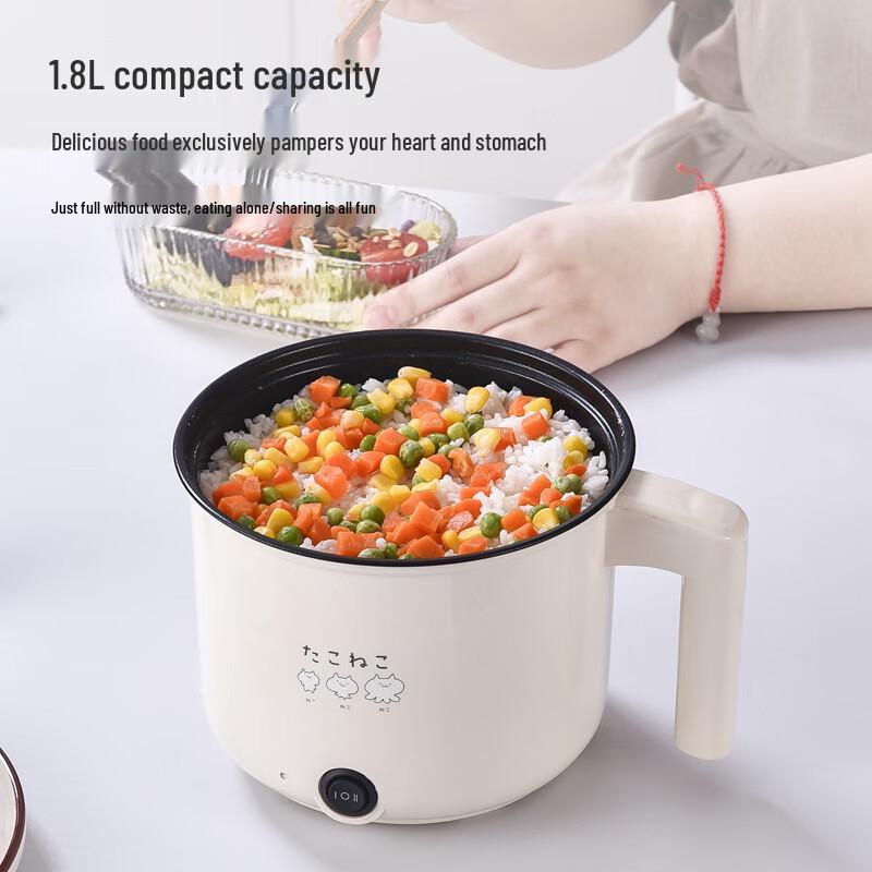 Multi-functional Electric Cooking Pot with Steamer