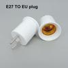 AC E26 E27 to GU24 E27 US EU power Plug Screw Lamp Holder Light Base Socket AC Adapter Converter electric connector