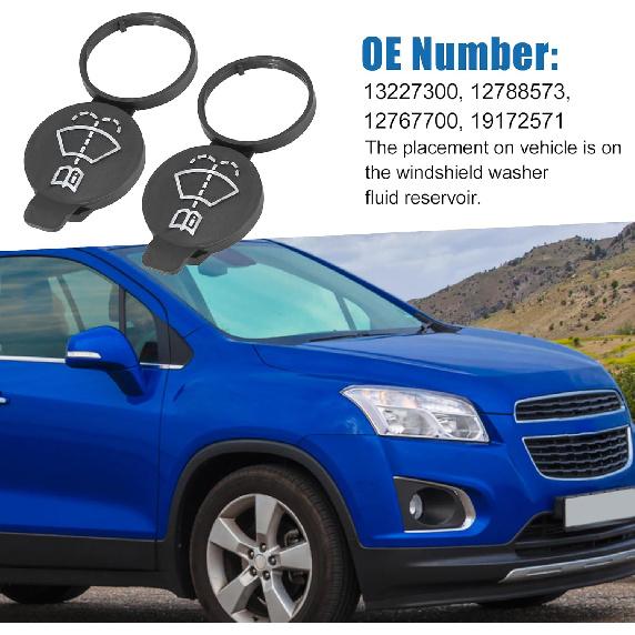 Windshield Wiper Washer Fluid Reservoir Tank Bottle Cap 13227300 12788573 for Chevrolet Trax 2015