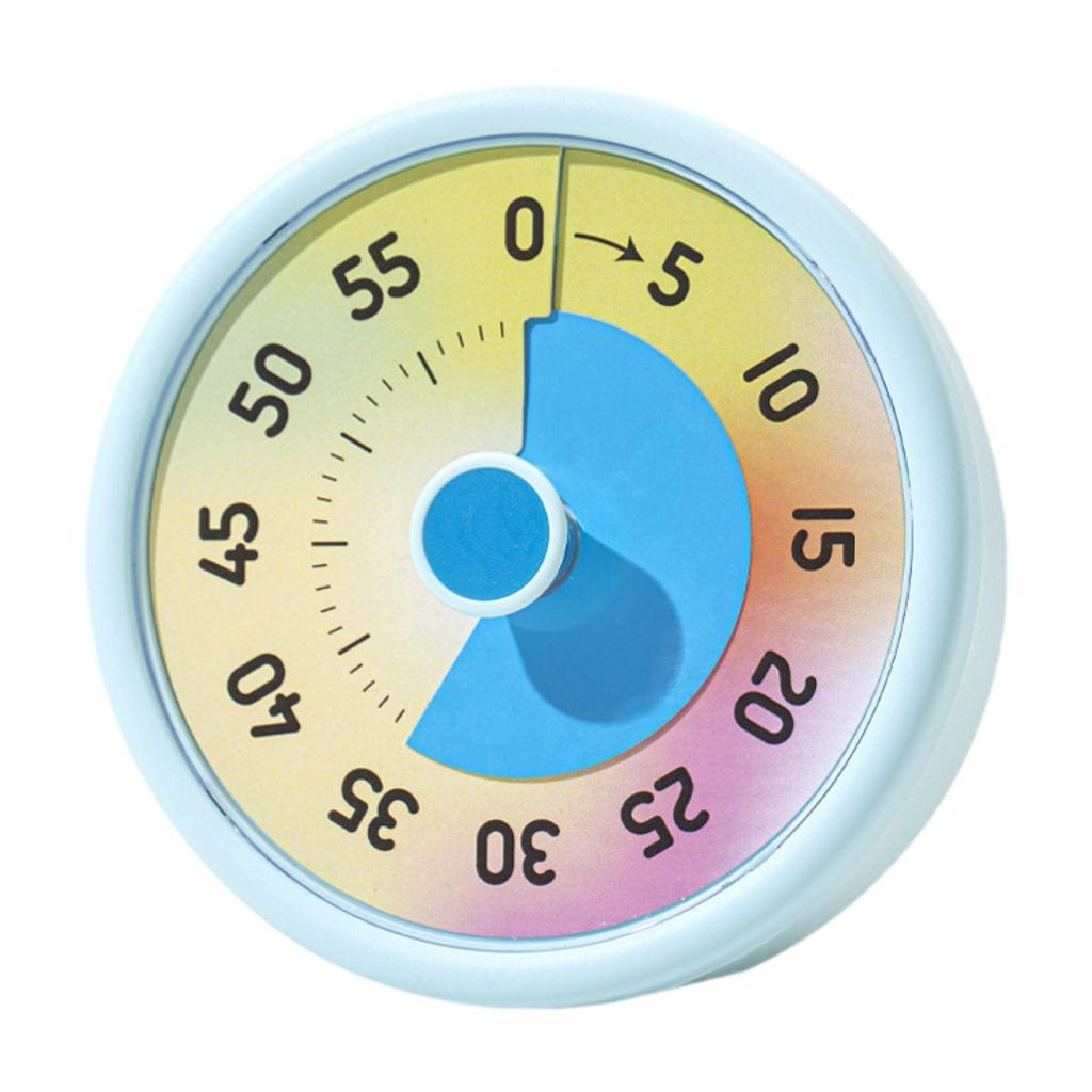 Visual Timer with Silent Mode Time Management Tool Classroom Homeschooling Cooking Timer Countdown Clock Task Reminder for Kids