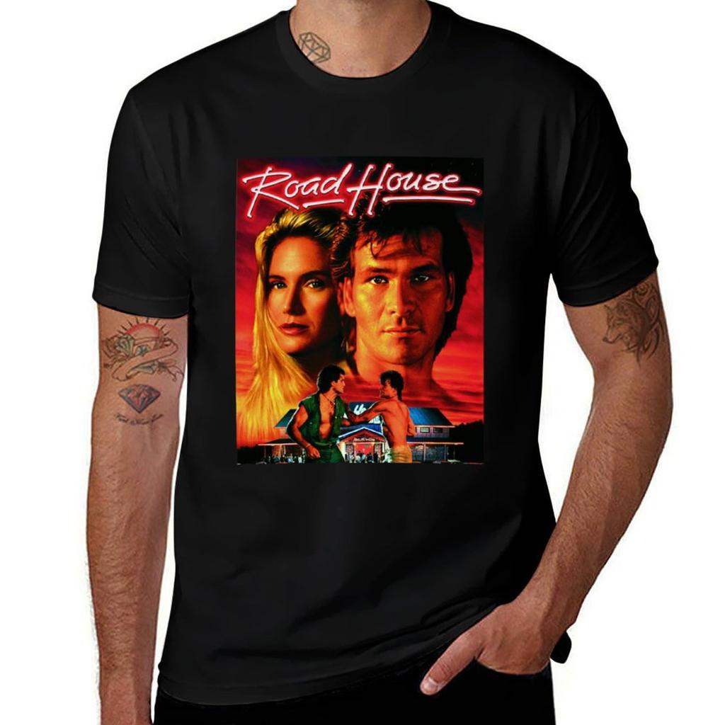 Roadhouse Retro Gift Fan Tshirt Casual Street Style Short Sleeve Tee