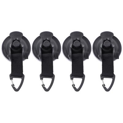 4PCS Car Tent Suction Cup High Strength Light Weight Easy Install Portable Suction Cups for Awning