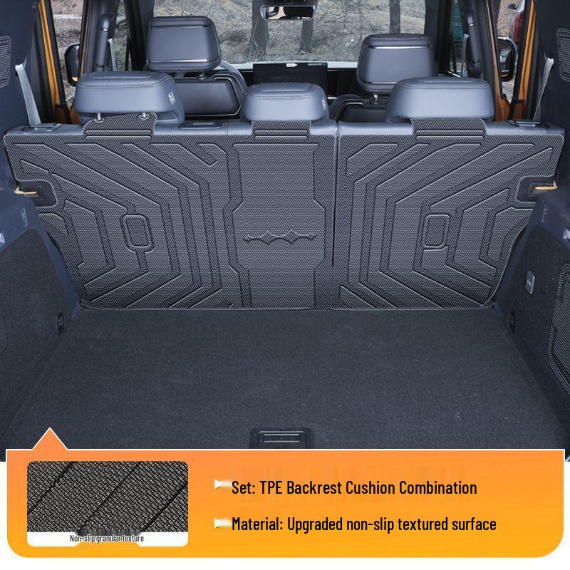 Equation Leopard 5 TPE Trunk Mat - 25 Model Thickened Cargo Mat for Car Interiors