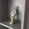 Cyberpunk Mechanical Hand Game Controller Stand & Desktop Ornament Gift for Boys