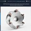 EMR Face Milling Round Nose CNC Tool Holder BT40 R5 Extended Cutter Head