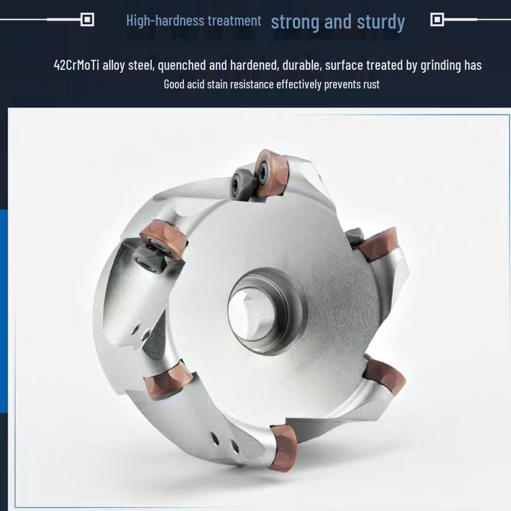 EMR Face Milling Round Nose CNC Tool Holder BT40 R5 Extended Cutter Head