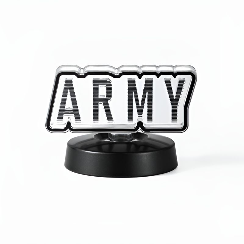 Официальная палочка-лайтстик BTS Вер.4 Детали (ARMY Вер.) – Официальный световой стик, декоративный аксессуар