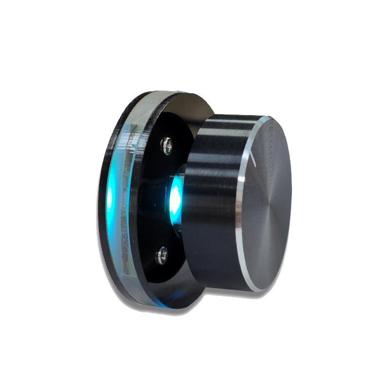 1 Pcs Usb Volume Controller Surface Dial Knob Customized Support Shortcut Keys Macro Prorgammable Rgb