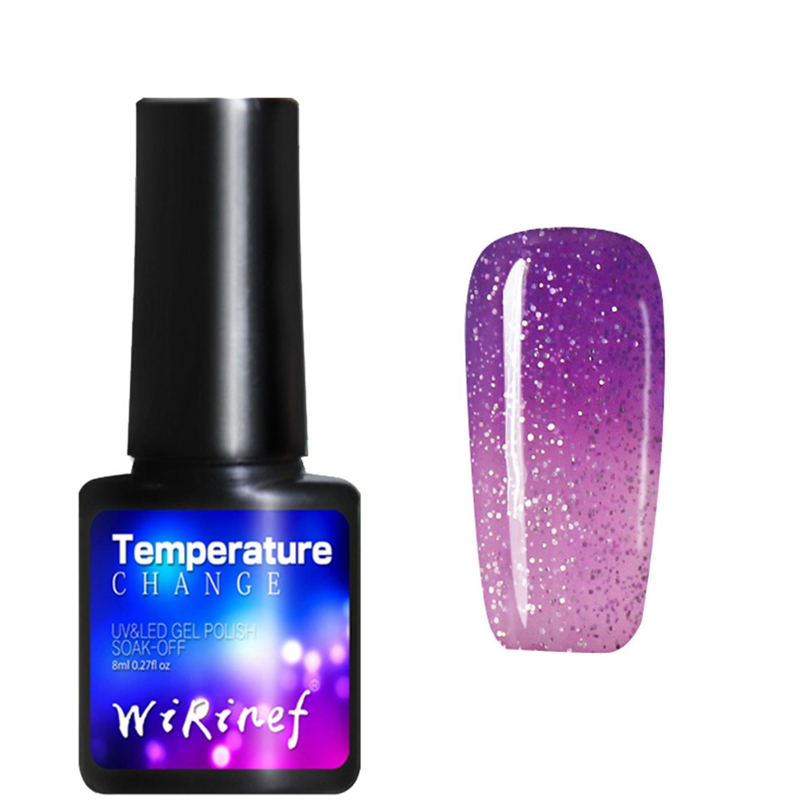 

Цветной гель-лак для ногтей Гель-лак для ногтей УФ-светодиодный гель-лак для ногтей 8 мл One size