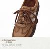 2025 Women's Genuine Leather Sporty Flats: Versatile Low-Top Trainers for Casual, Four-Season Wear