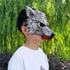 Straszne maski na Halloween Nowość Maski z głową wilka Horror Cosplay Kostium Realistyczny lateks Artykuły festiwalowe Dzieci Zabawki dla dorosłych Hurtownia